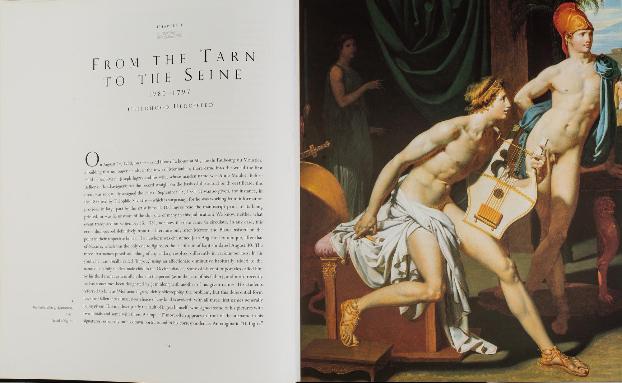 Six books about art.