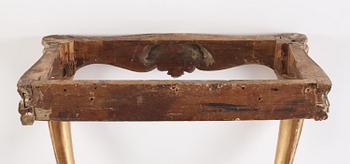 Konsolbord, Stockholmsarbete, 1700-talets senare del, Rokoko.