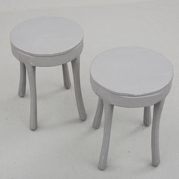 BORD, ett par, "Raw", design Jens Fager för Muuto, 2000-tal.