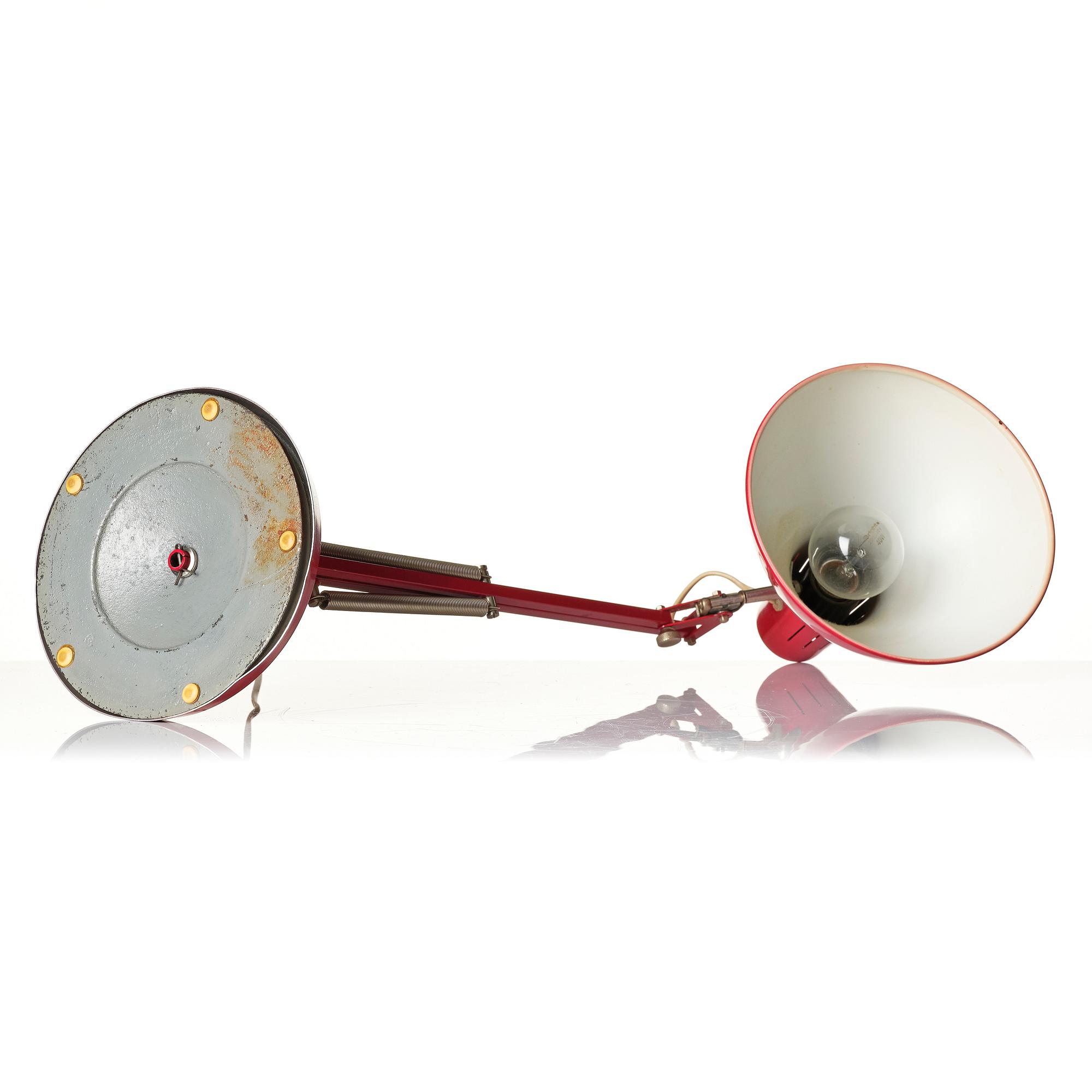 Jac Jacobsen, skrivbordslampa, modell "L 9", Luxo, Norge, 1900-talets mitt.