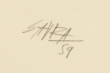 Antonio Saura, Utan titel.