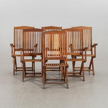 TRÄDGÅRDSSTOLAR, 6 st,  BRAFAB Exclusive, 1900/2000-tal.