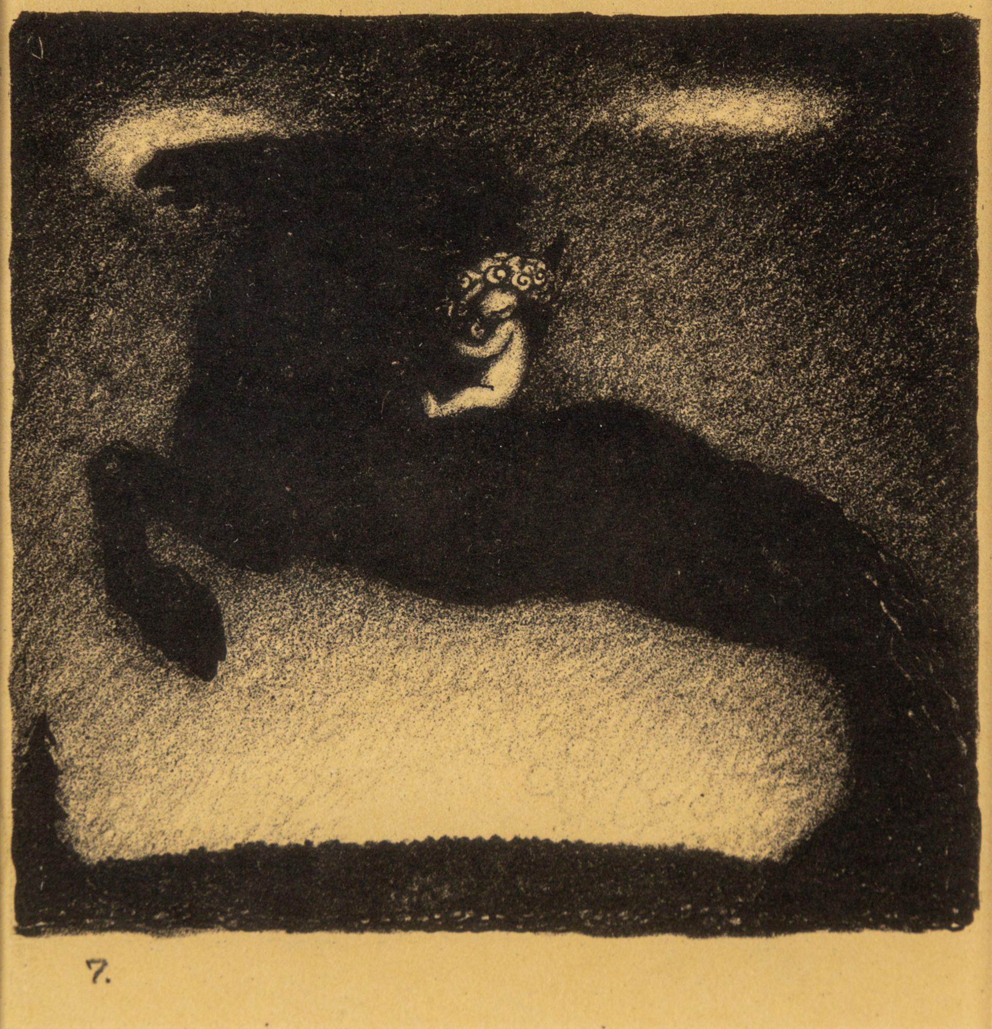 JOHN BAUER, litografier, 1915,  10 st.
