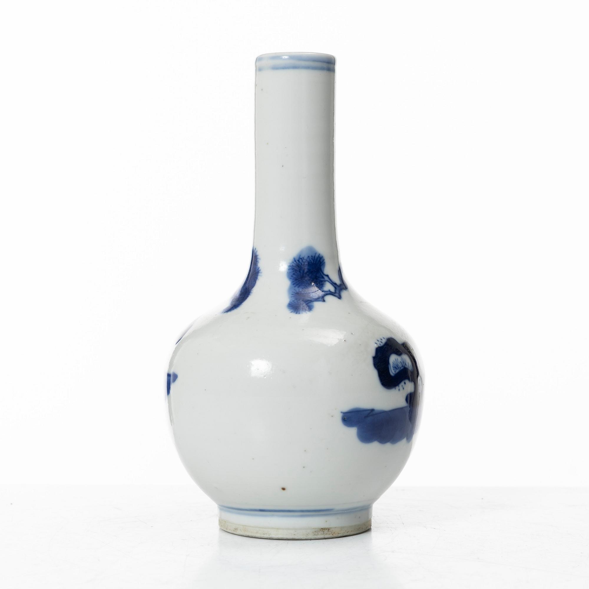 Vas, porslin, Kina, Qingdynastin, 1800-tal.