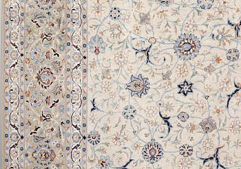 Rug, known as Royal Keshan, signed, approx. 380 x 260 cm.