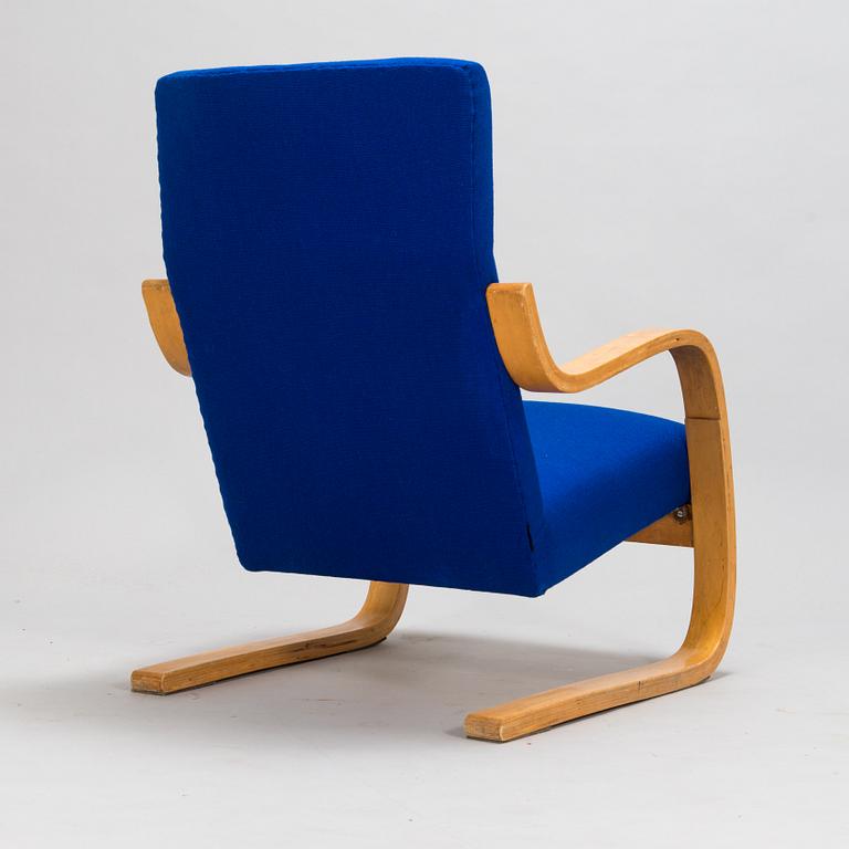 Alvar Aalto, nojatuoli, malli A35, Huonekalu- ja Rakennustyötehdas A.B, 1900-luvun puoliväli.