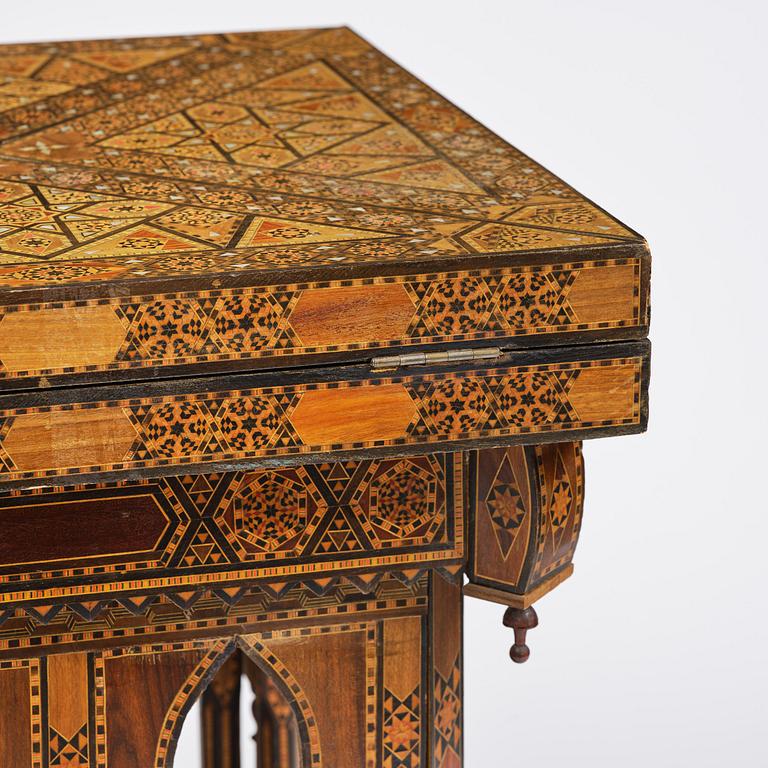 Spelbord, Damaskus Syrien, omkring år 1900.