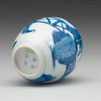 TEDOSA, porslin. Qingdynastin, Kangxi (1662-1722).