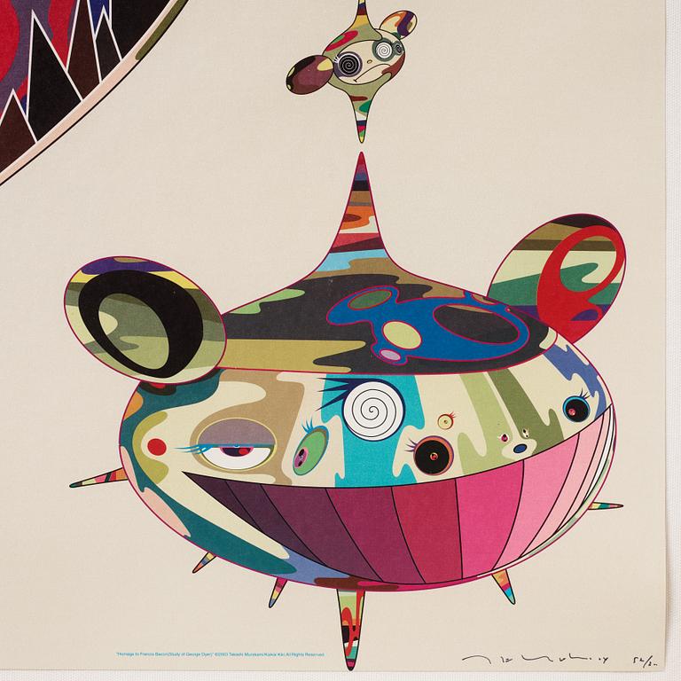 Takashi Murakami, "Homage to Francis Bacon (Study of George Dyer)".