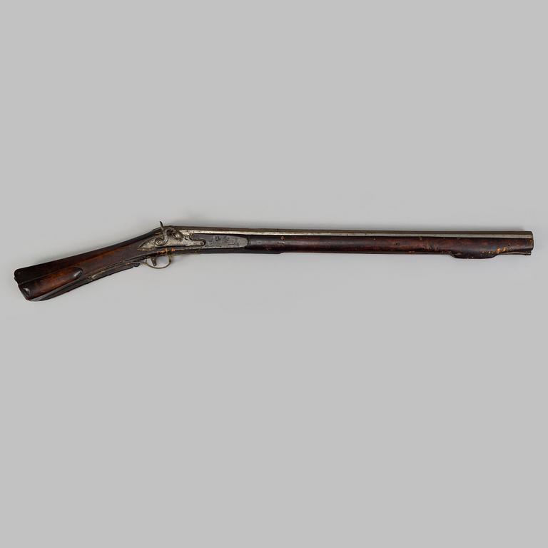 A 18th century seal hunting rifle.
