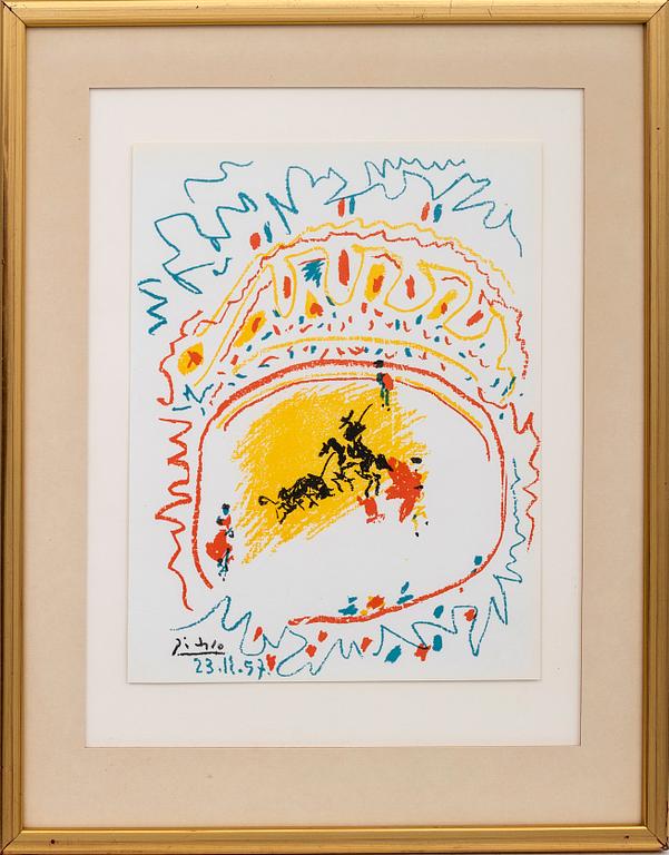 Pablo Picasso, ”La petit Corrida”.