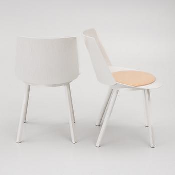 Stefan Diez, chairs, 8 pieces, “Houdini”, E15, 2000s.