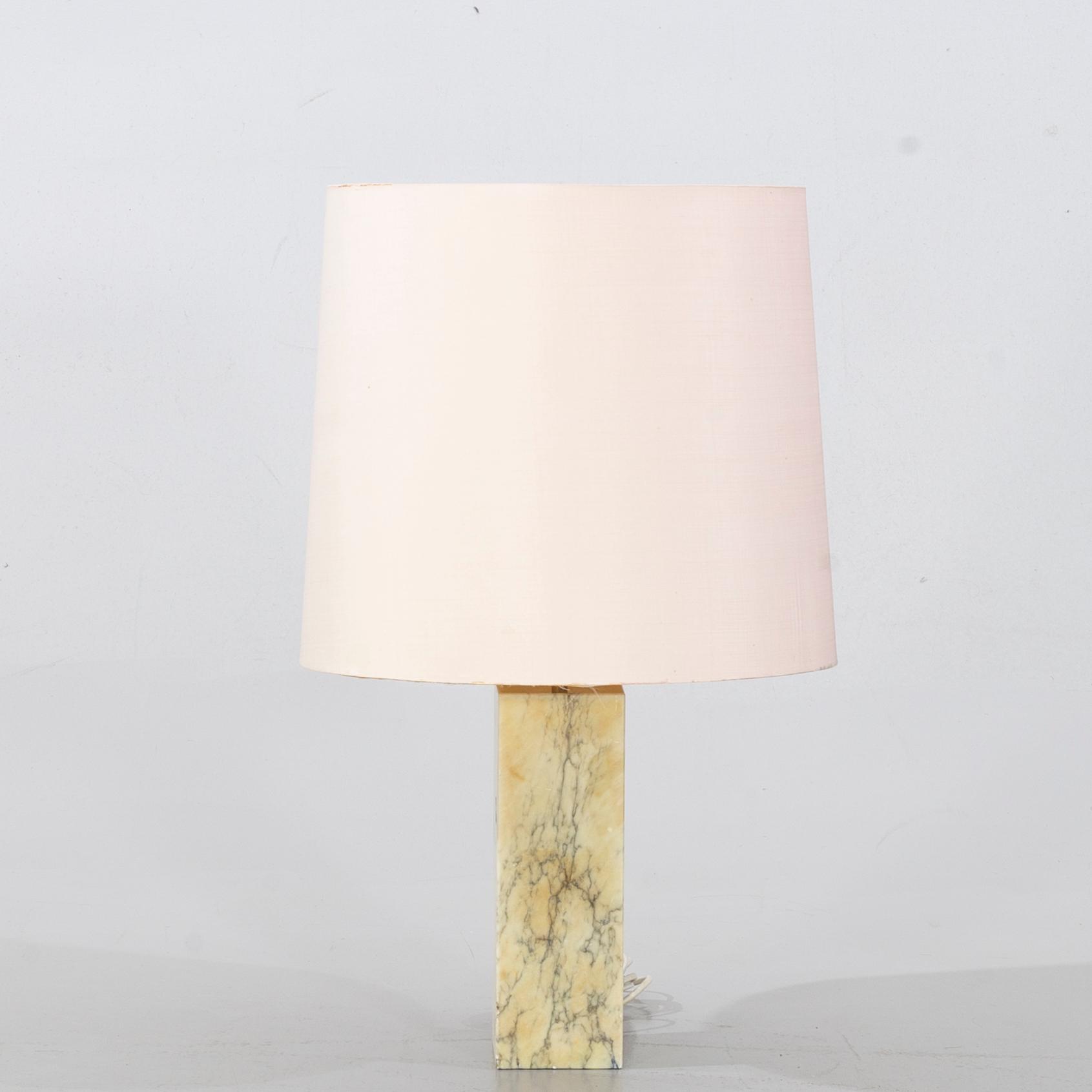 A table lamp from the second half of the 20th century.