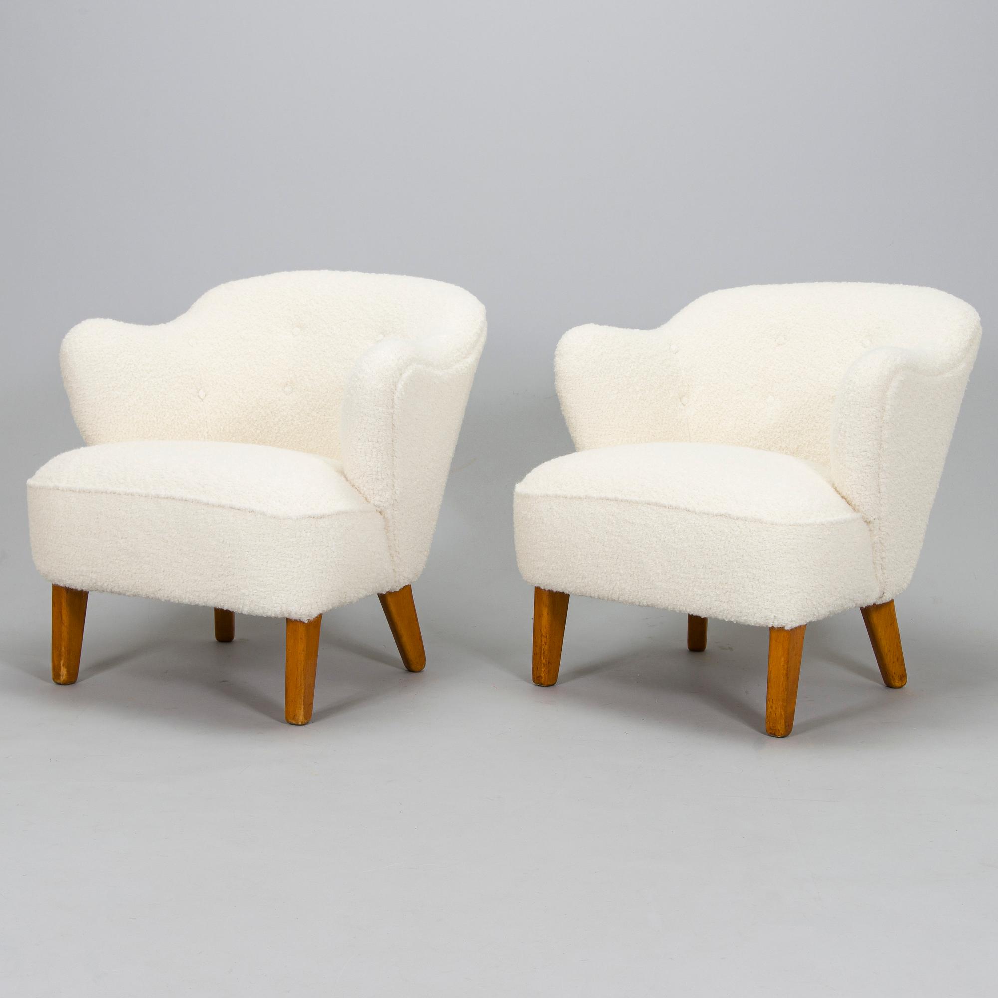 Flemming Lassen, Sohvaryhmä, 3 osaa, valmistaja Asko 1952-1956.