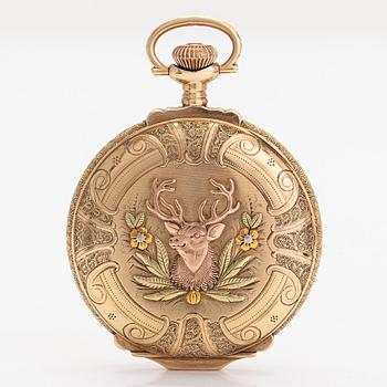 Rockford, pocket watch, hunter case, 50.5 mm.