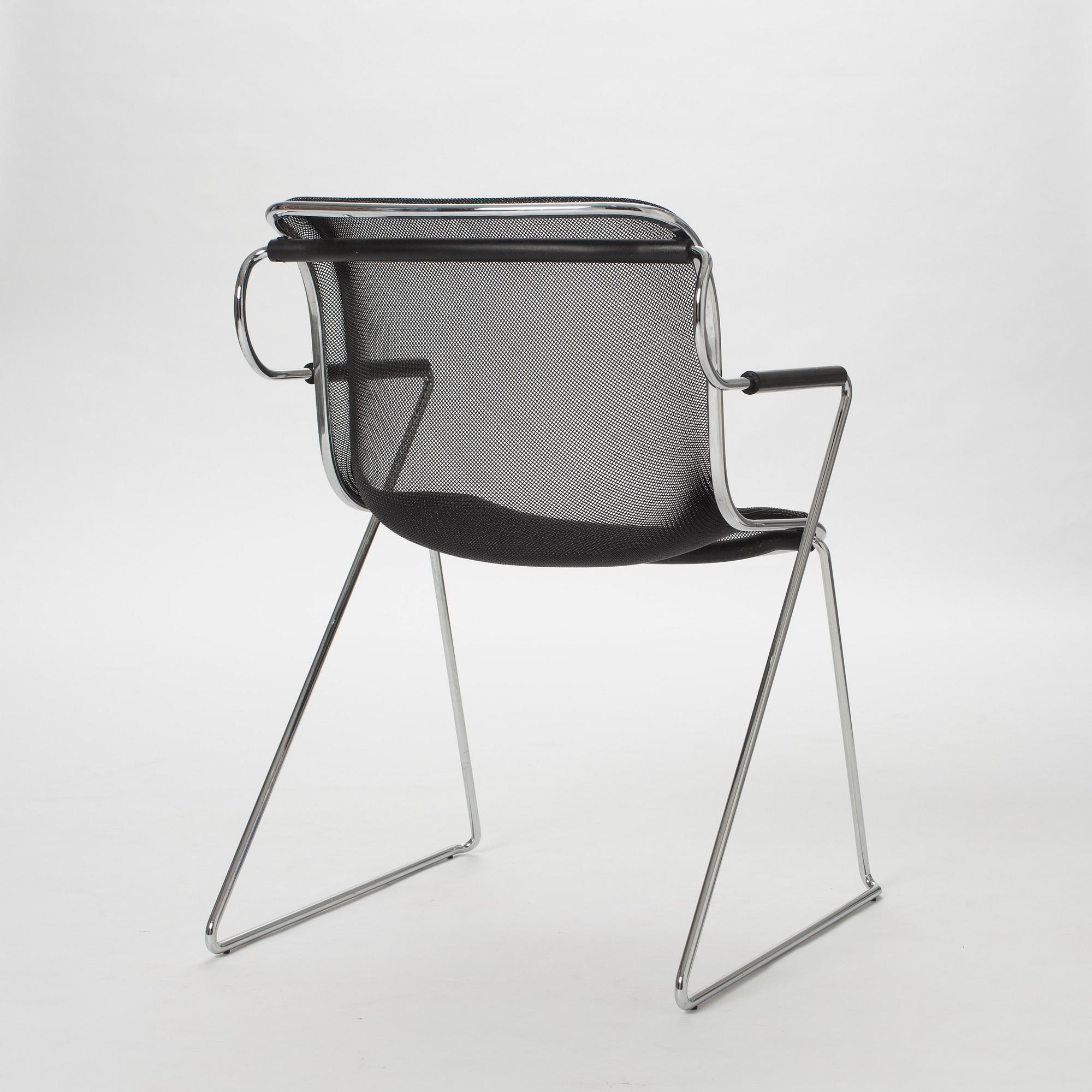 KARMSTOL, "Penelope", Charles Pollock för Castelli, Italien, 1982.
