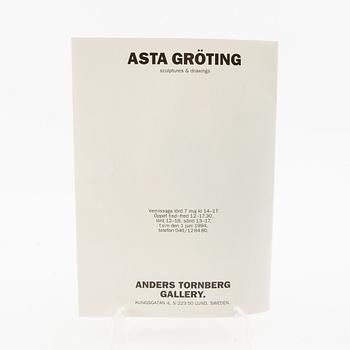 Invitation cards, approx. 130 pcs. Anders Tornberg Gallery.