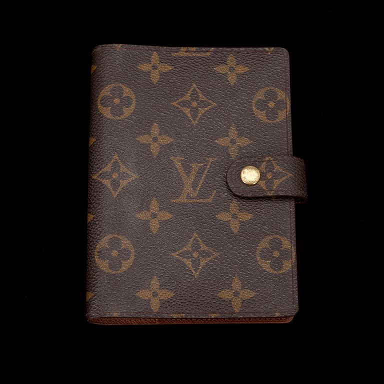 FILOFAX, "Small Agenda Ring Cover" Louis Vuitton.