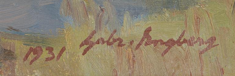 Gabriel Engberg, Landskap.