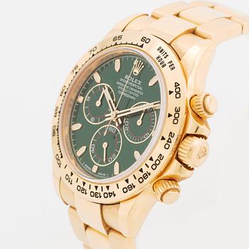 Rolex, Cosmograph, Daytona, chronograph, "Green Dial", ca 2016.