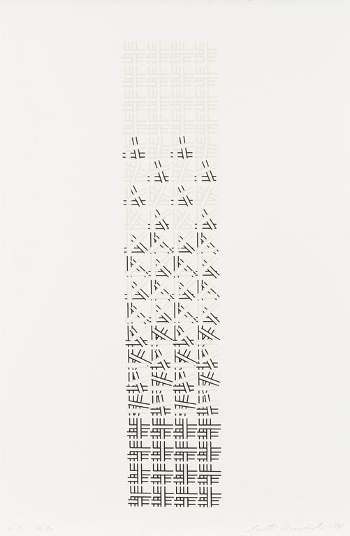 Portfolio of ten serigraphs, signed and dated -94, numbered EA 14/50.
