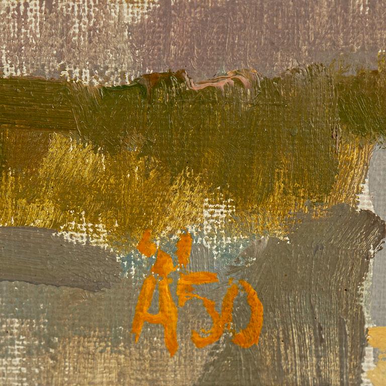 OLLE ÄNGKVIST, oil on canvas, signed and dated 1950.