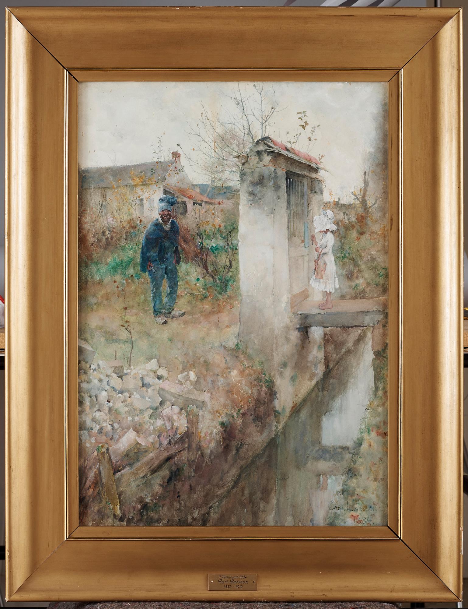 Carl Larsson, "I Montcourt" (In Montcourt).
