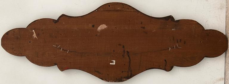 Namnskylt för båt "Ulla Stockholm" 1900-tal.