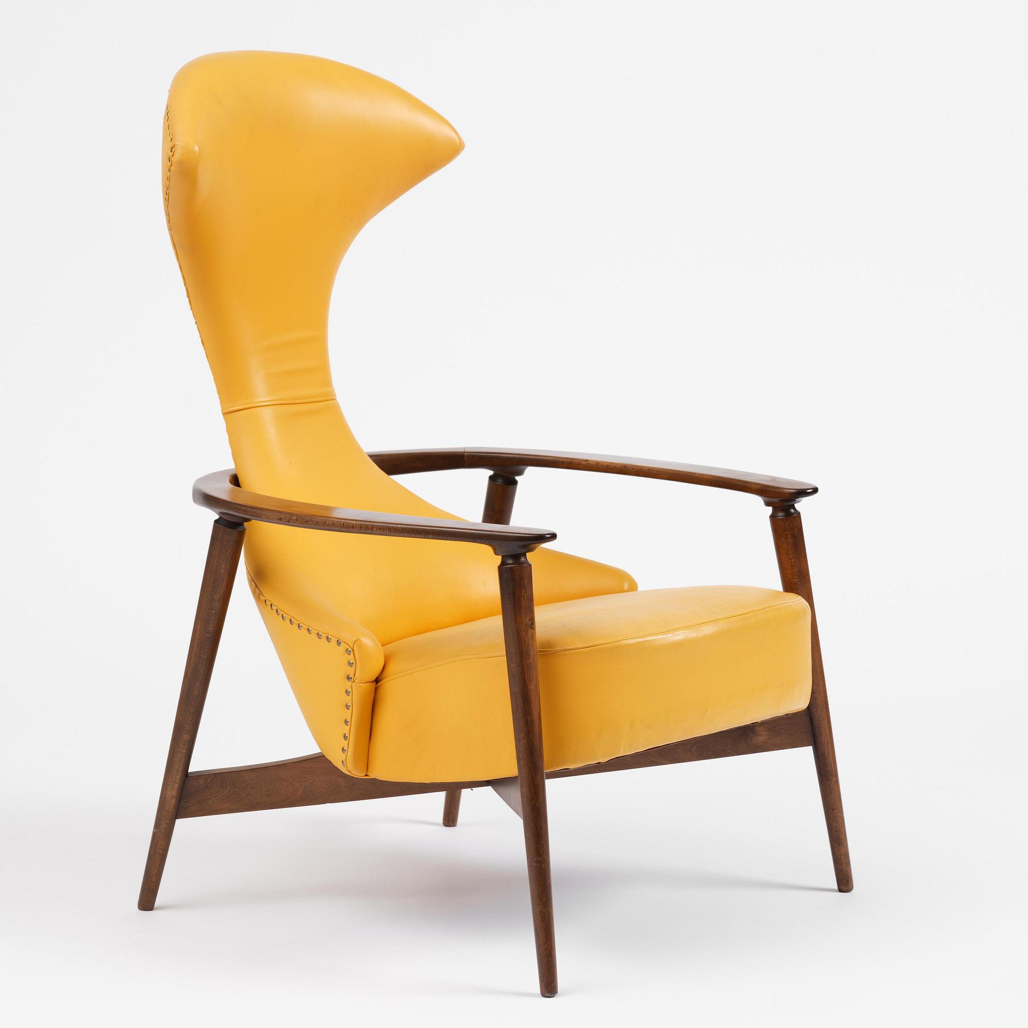 Bengt Ruda, a rare "Cavelli" armchair, Ikea, 1958-59.