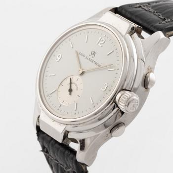 Sjöö Sandström, Chronolink, Worldtimer UTC, armbandsur, 40 mm.