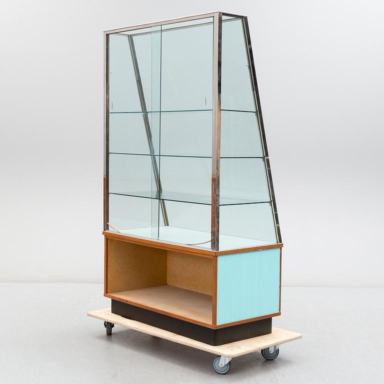 A second half of the 20th Century display cabinet for a shop.