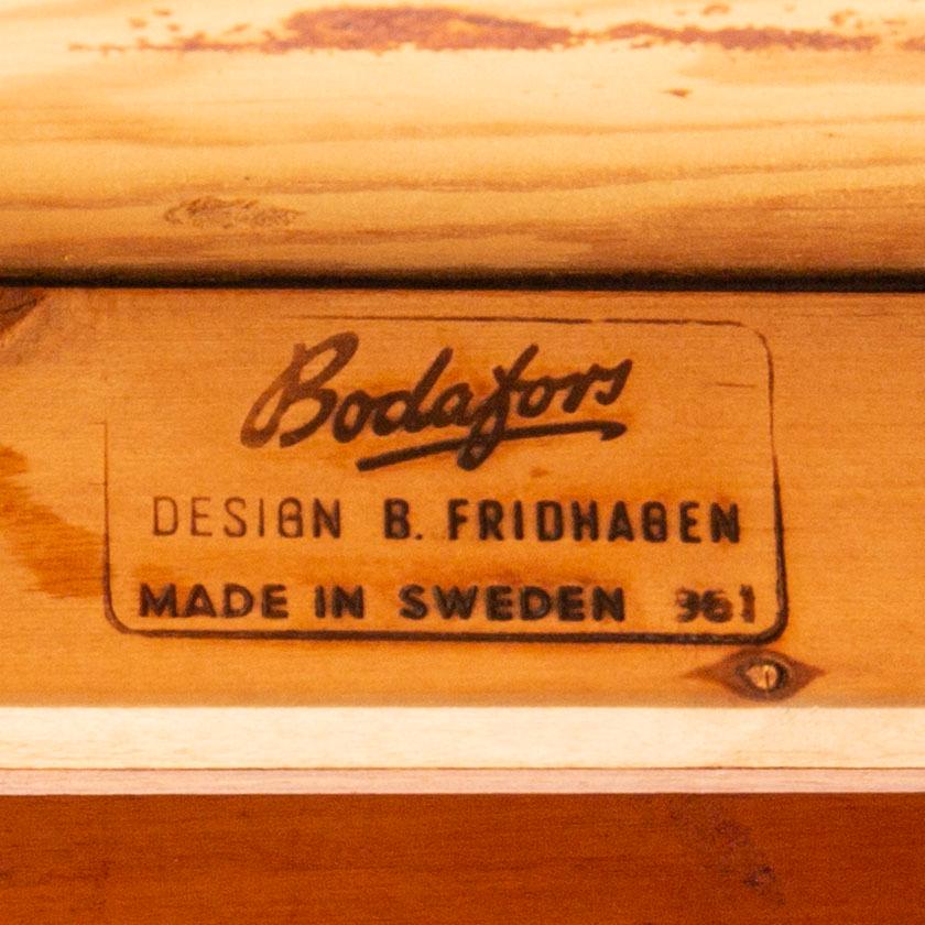 Bertil Fridhagen, stolar 4 st Bodafors 1960-tal.