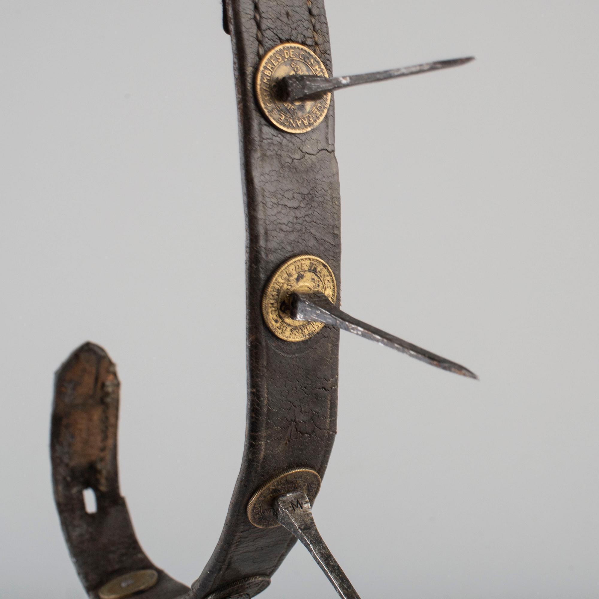 A first half of the 20th century dog collar.