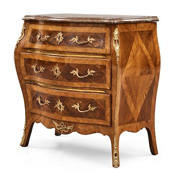 1. A Swedish Rococo 18th century commode by M Engström.