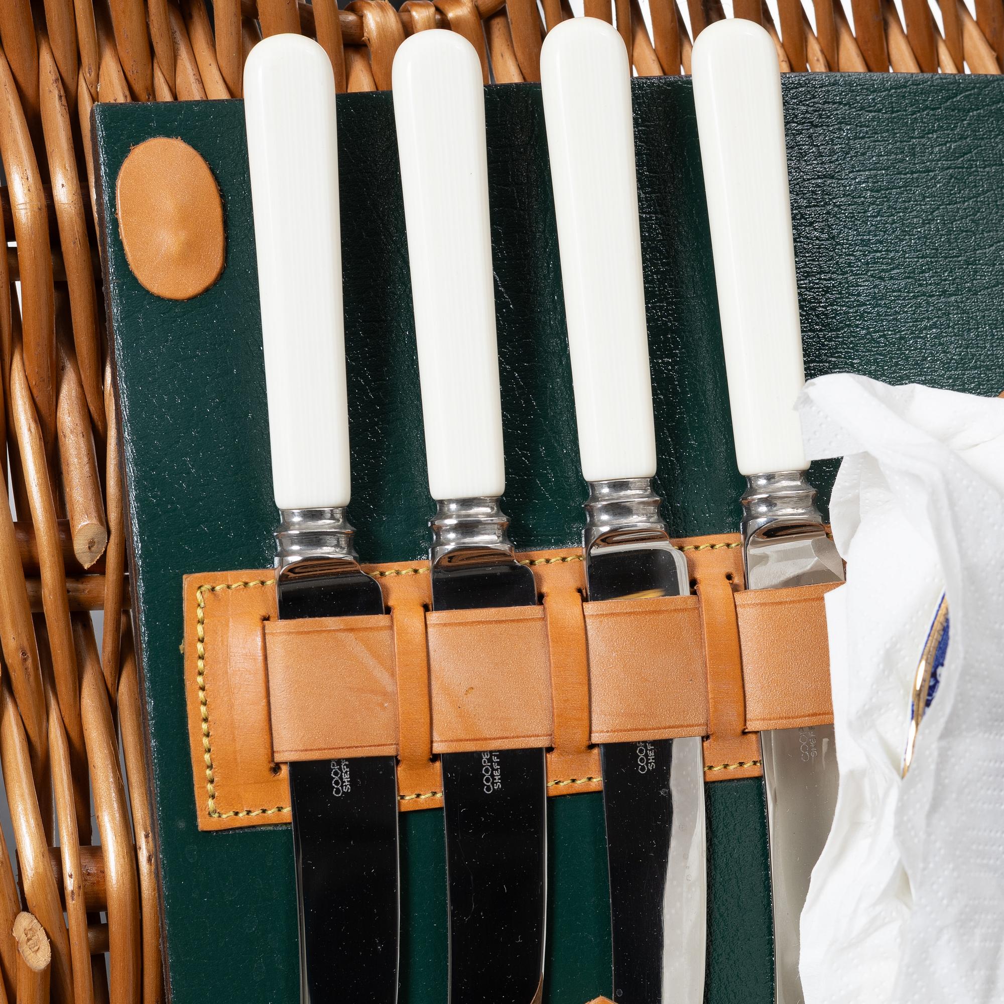 Mulberry, Picnic basket, England, early 20th century.