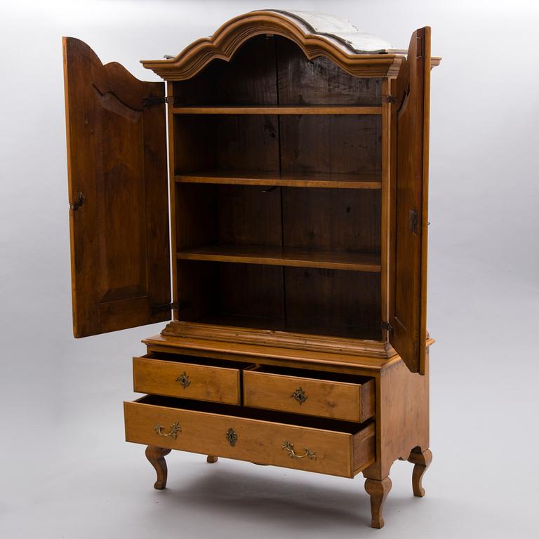 An 18th Century rococo cabinet, presumably from Finland.