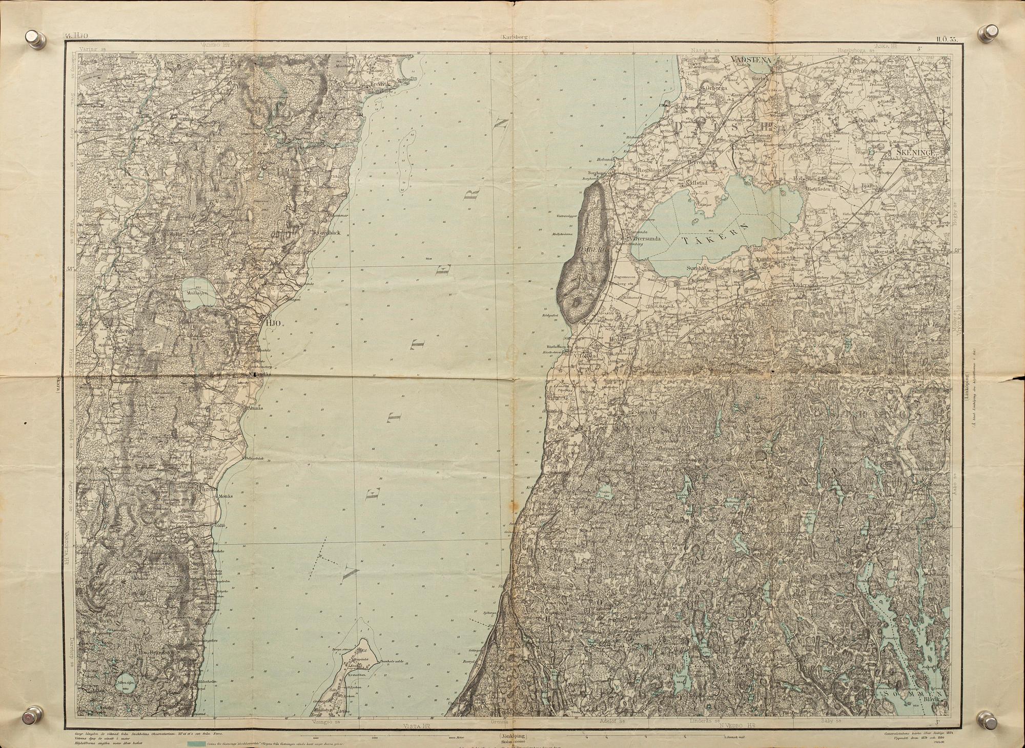 GENERALSTABENS KARTOR, 18 st. 1800-talets andra hälft.
