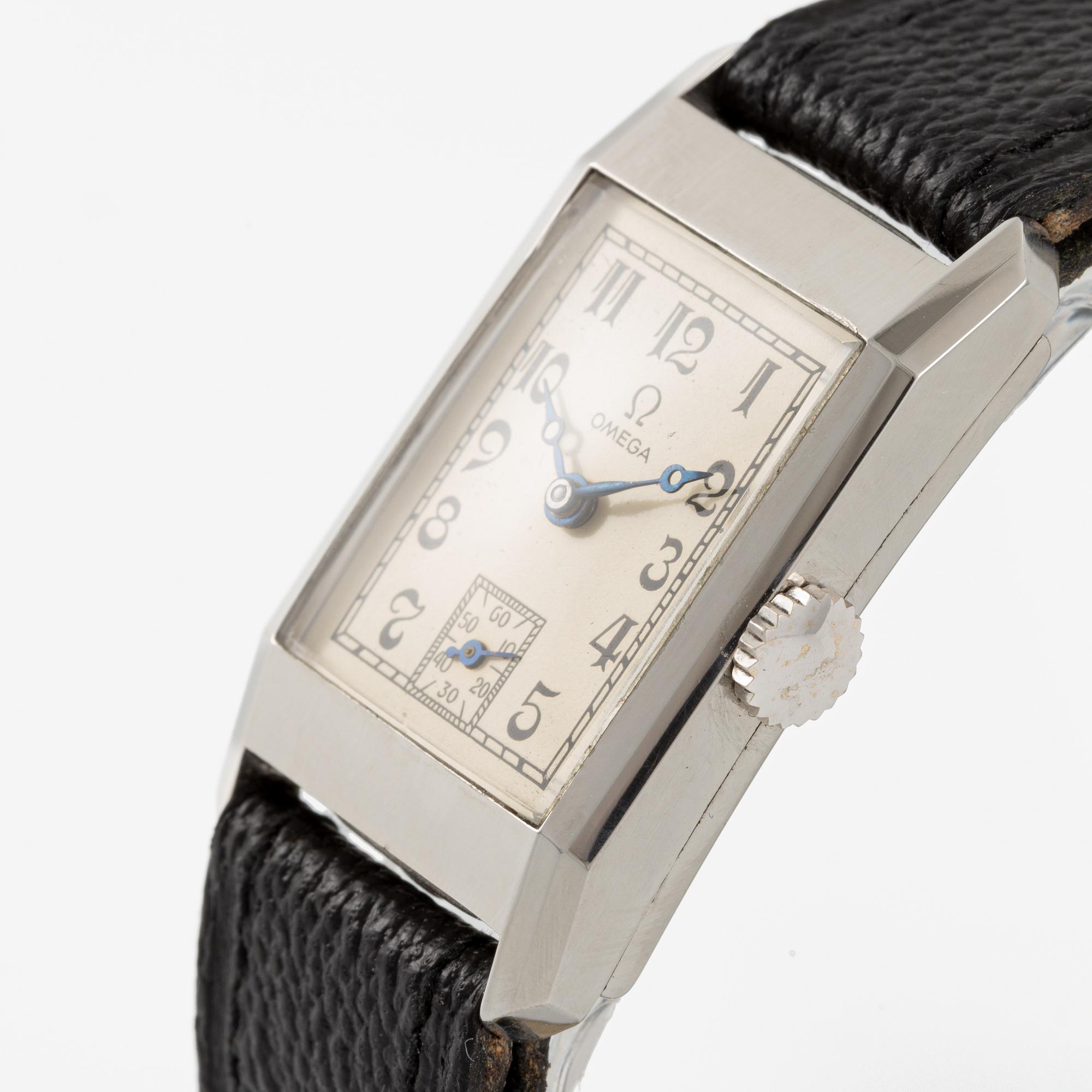 Omega, wristwatch, 22.5 x 30.5 mm.