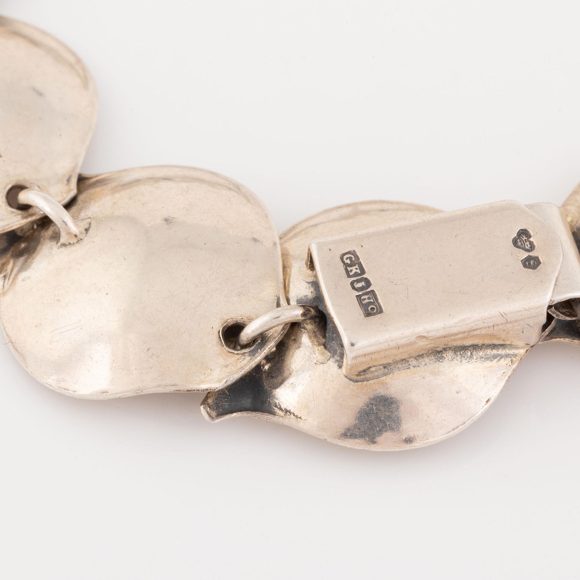 Armband, silver, GK Kaplan.