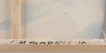 JIM THORELL, Signed Jim Thorell and dated 15 on verso. Acrylic on canvas.