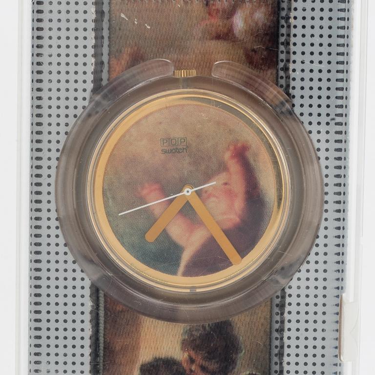 Swatch, Pop, Putti, by Vivienne Westwood, wristwatch 46 mm.