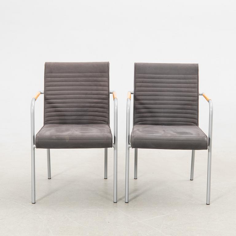 Chairs, 6 pcs, Offecct, Quilt.