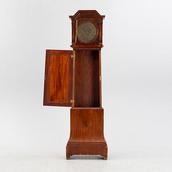 A late 18th Century Mahogany Grandfather Clock.