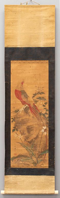 UNIDENTIFIED ARTIST, ink and color on paper, Qing dynasty.