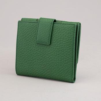 A wallet by Gucci.