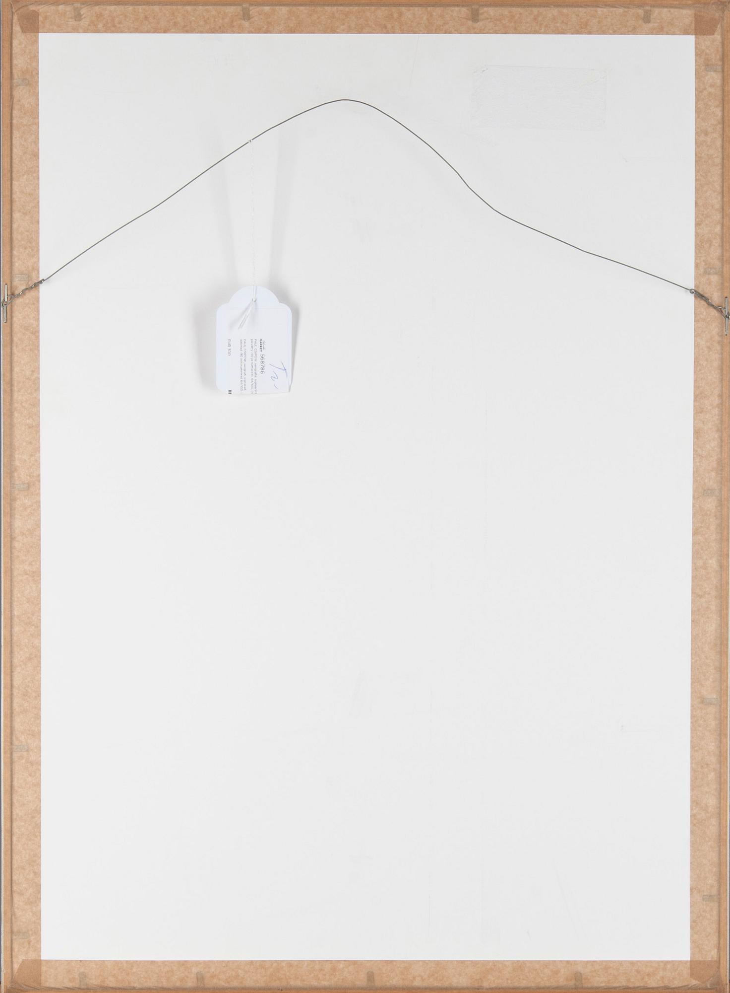 PAUL OSIPOW, serigrafi, signerad, daterad -90 och numrerad 64/100.