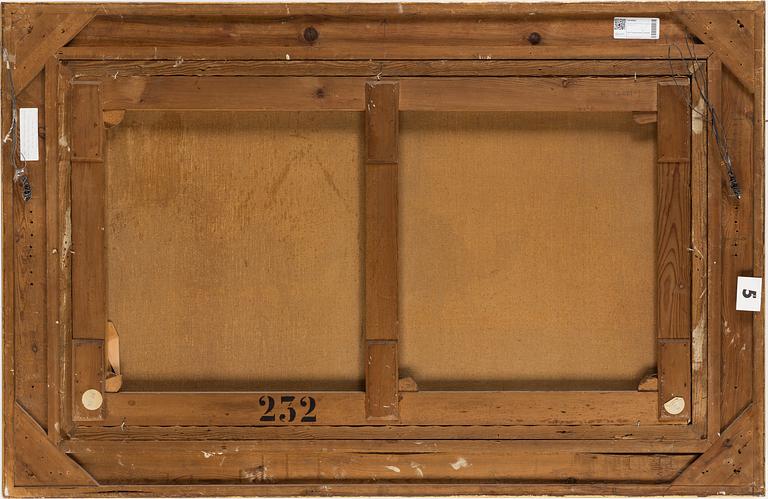 HENRIC ANKARCRONA, signed. Oil on canvas.