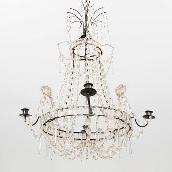 Chandelier, second half of the 19th century.