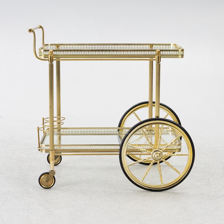 A serving trolley, second half of the 20th century.