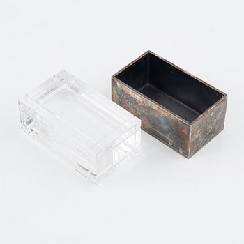 Gunnar Cyrén, a silver box, Gävle, 1983.